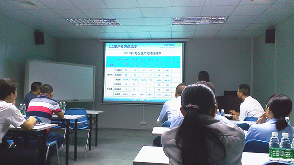 正睿咨詢專家老師主導(dǎo)召開天行健管理升級周例會(huì)