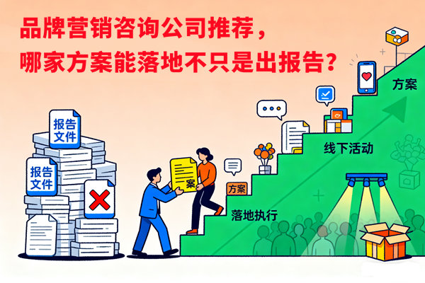 品牌營銷咨詢公司推薦，哪家方案能落地不只是出報告？
