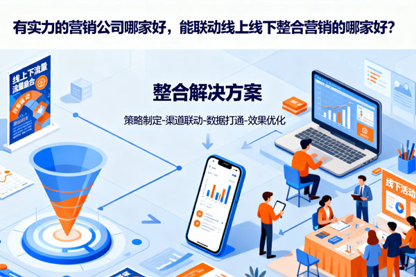 有實力的營銷公司哪家好，能聯(lián)動線上線下整合營銷的哪家好？